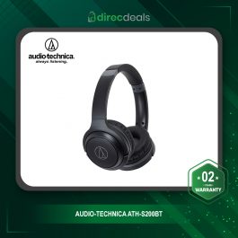 ATH-S200BT Bluetooth Wireless Headset with Built-in Mic and Controls