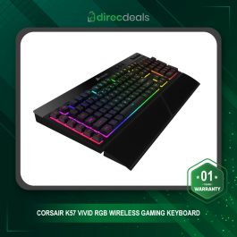Corsair K57 Vivid RGB Wireless Gaming Keyboard Three Modes of Connection