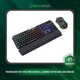 Redragon K551-RGB-BA Mechanical Gaming Keyboard and Mouse Combo Wired RGB LED Backlit 104 Keyboard