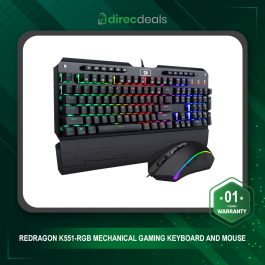 Redragon K551-RGB-BA Mechanical Gaming Keyboard and Mouse Combo Wired RGB LED Backlit 104 Keyboard