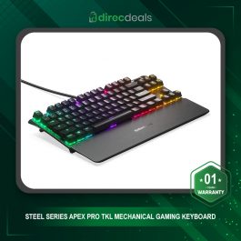 Steel Series Apex Pro TKL Mechanical Gaming Keyboard OLED Smart Display