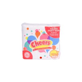 Cheers Table Napkins 50 sheets white