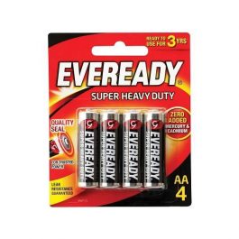Eveready Battery AA 4`s
