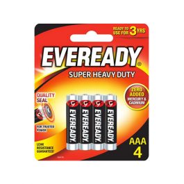 Eveready Battery AAA 4`s