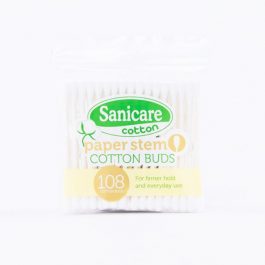 Sanicare Cotton Buds Paper Stem 108