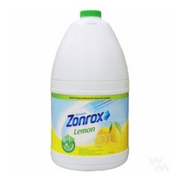 Zonrox Bleach Lemon Scent 1 Gal