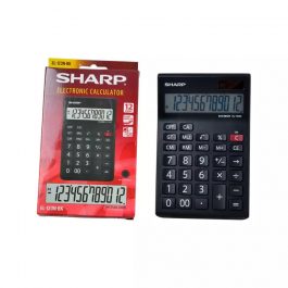 Sharp EL-123N BK Desktop Calculator
