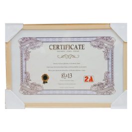 2A Certificate Frame 8 1/2 inches x 13 inches