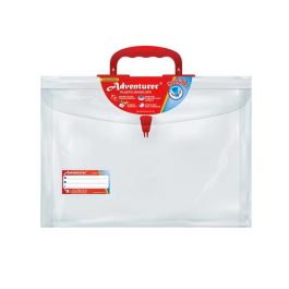 Envelope Expanded with Handle Short Clear
