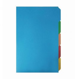 File Divider Long Colored (Assorted) 5’s