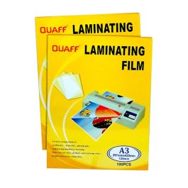 Quaff Laminating Film A3 303mm x 426mm 125 microns