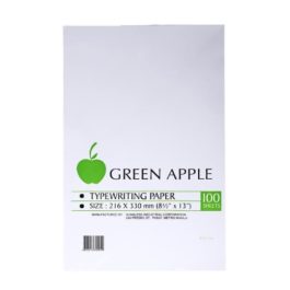 Green Apple Typewriting Paper s16/56g 100’s (Long)