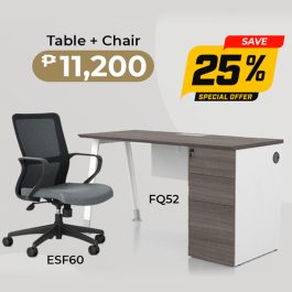 Kano Office Chair ESF60 and Table FQ52 Promo